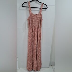 C&C California Pink Floral Maxi Dress